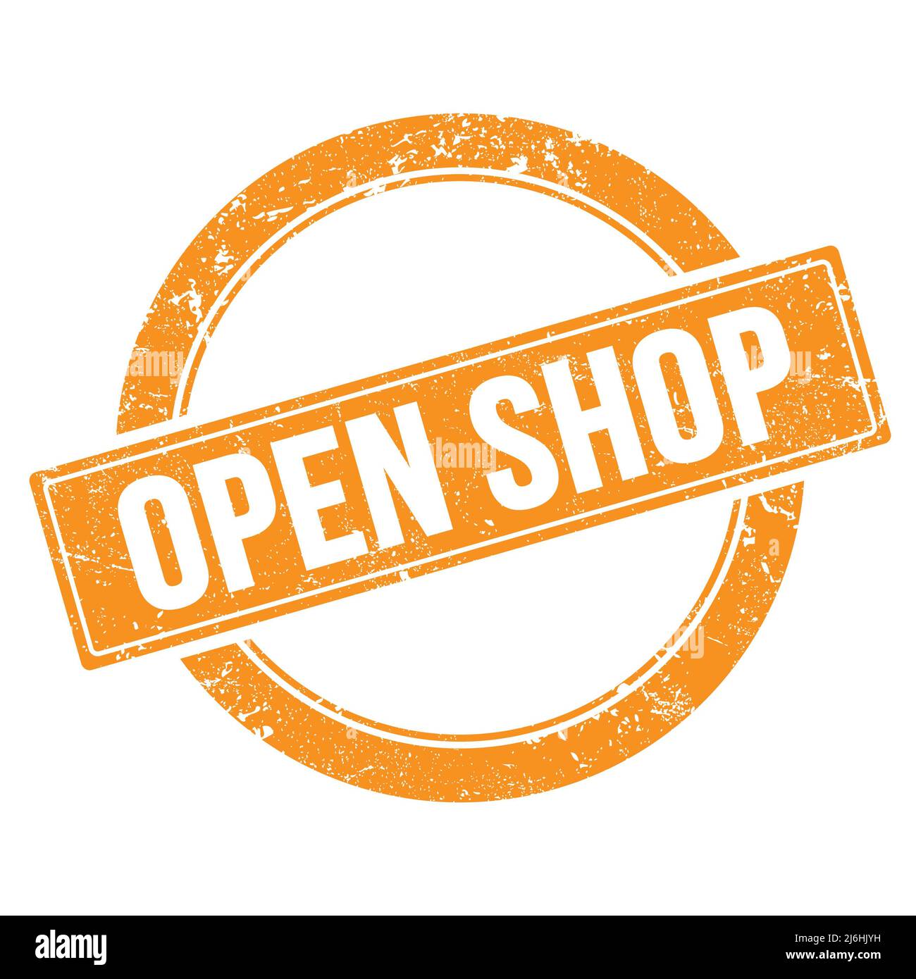 Vintage orange open sign hi-res stock photography and images - Alamy
