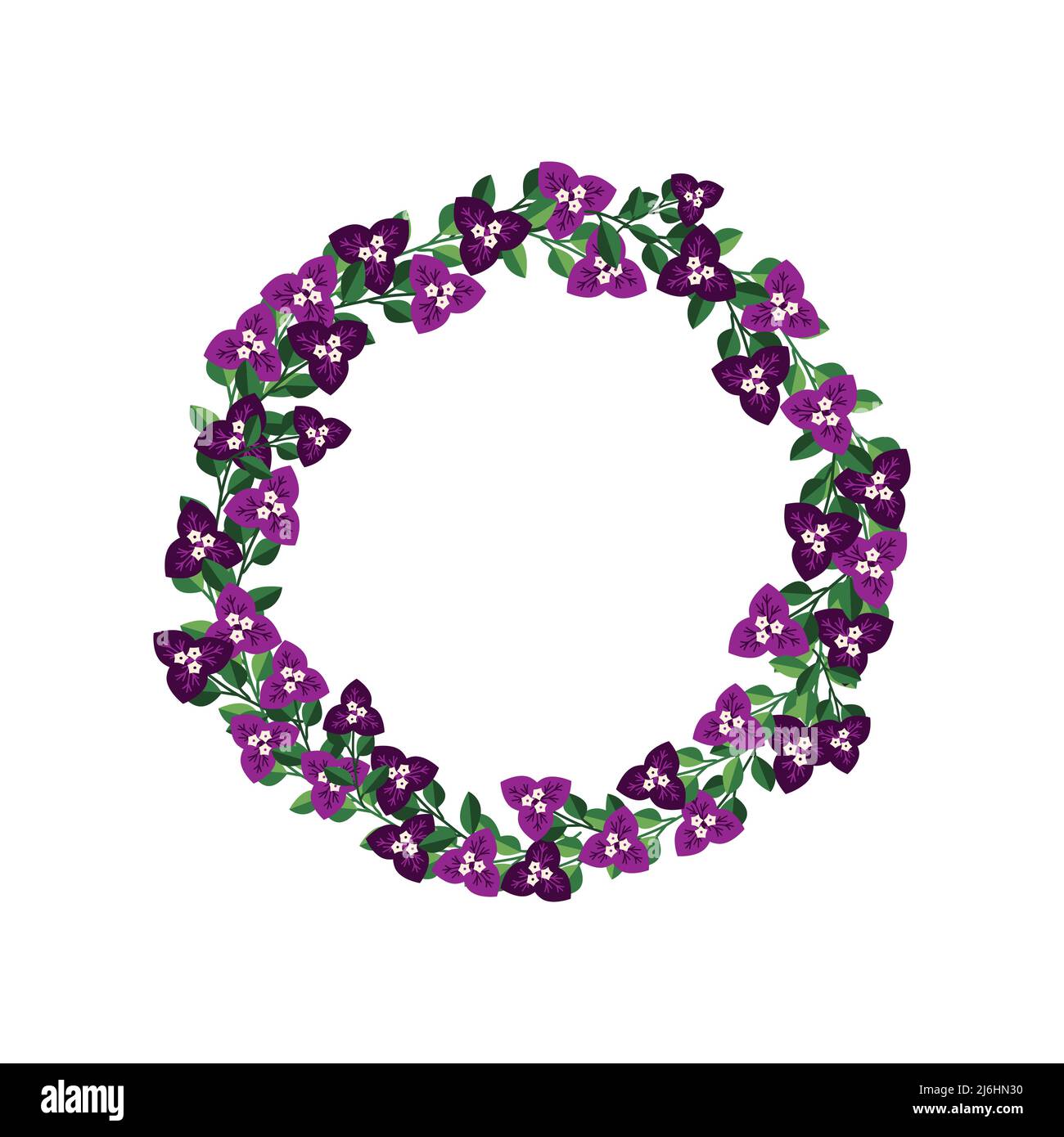 Simple vector floral decorative frame Stock Vector Image & Art - Alamy