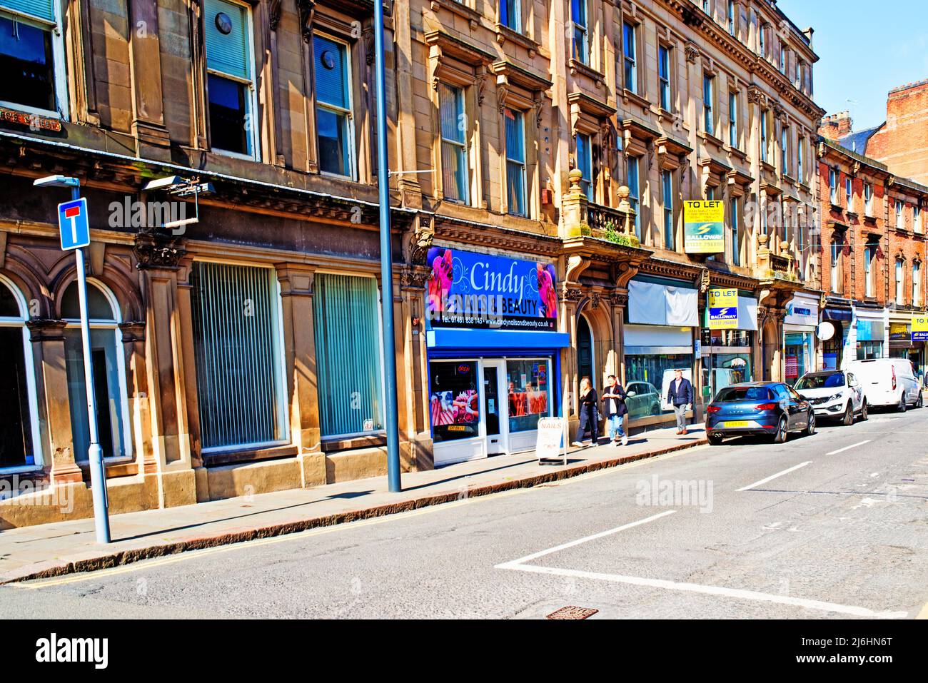 Period Architecture, Derby, Derbyshire, England Stock Photo