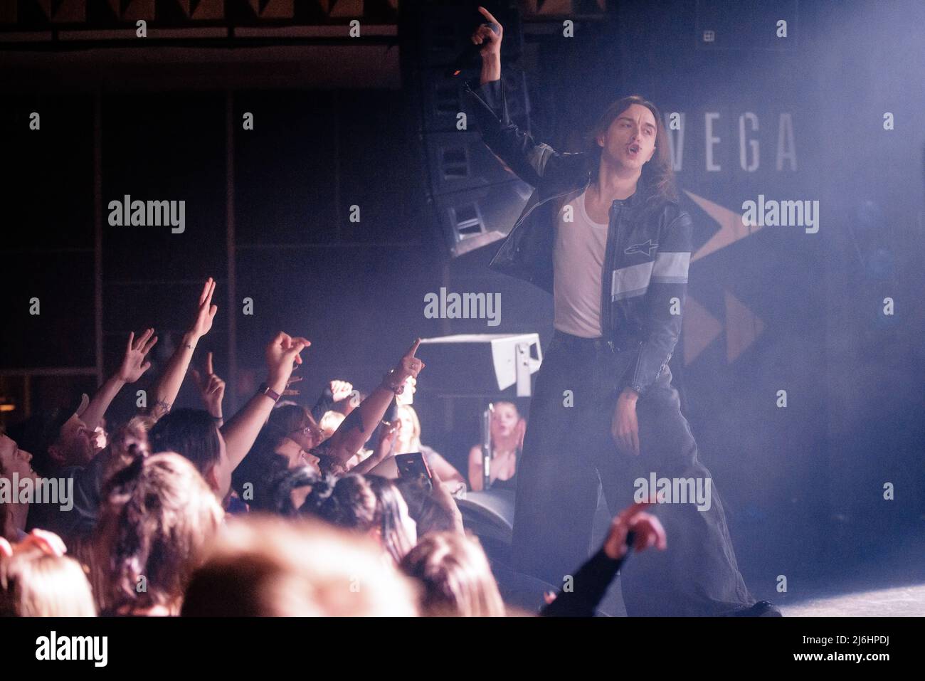 Copenhagen, Denmark. 01st, May 2022. The Estonian rapper Tommy Cash ...