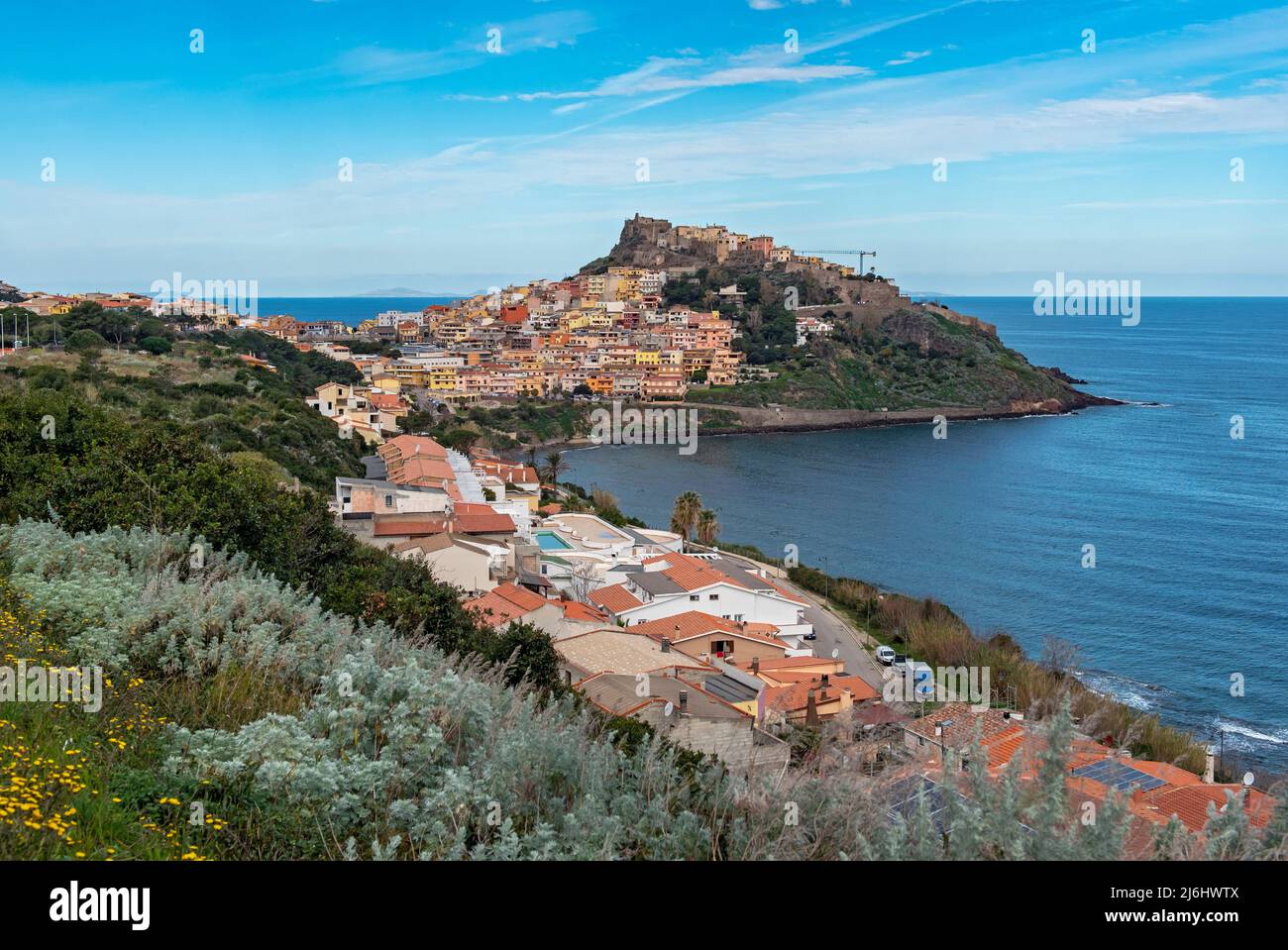 Castelsardo, Sardinia, Italy Stock Photo