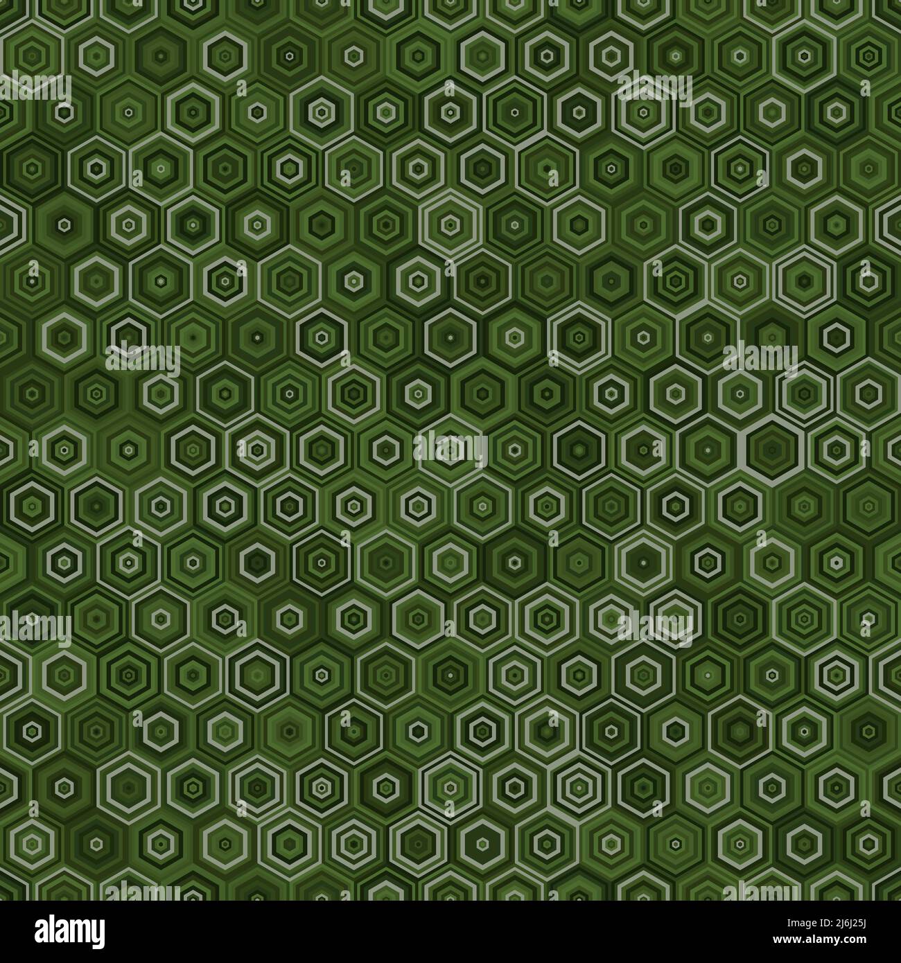 Honeycomb inspired abstract geometric seamless pattern of hexagons ...