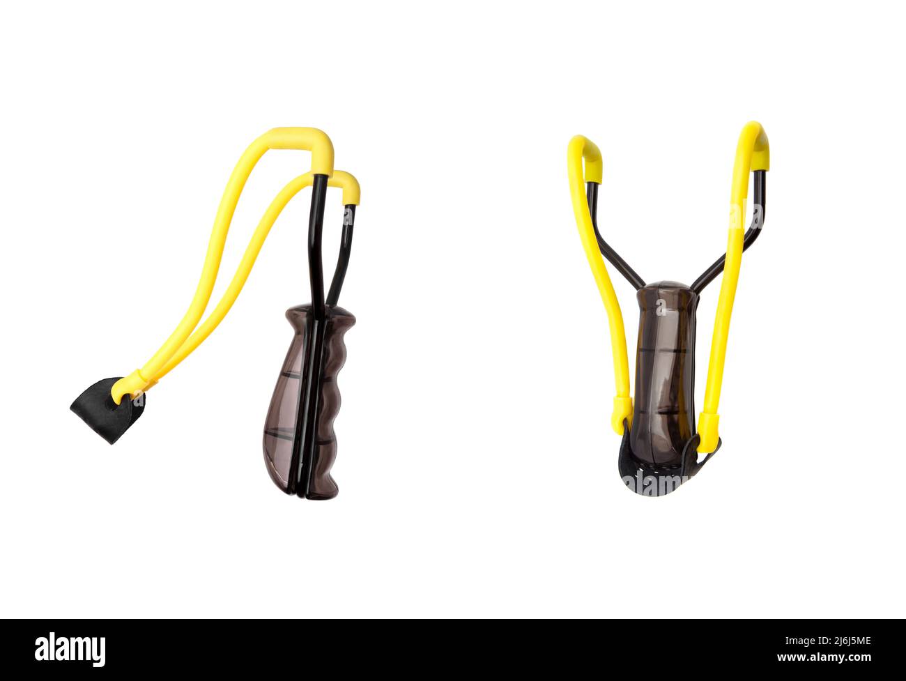 Modern slingshot. A modern version of ancient weapons. Device for