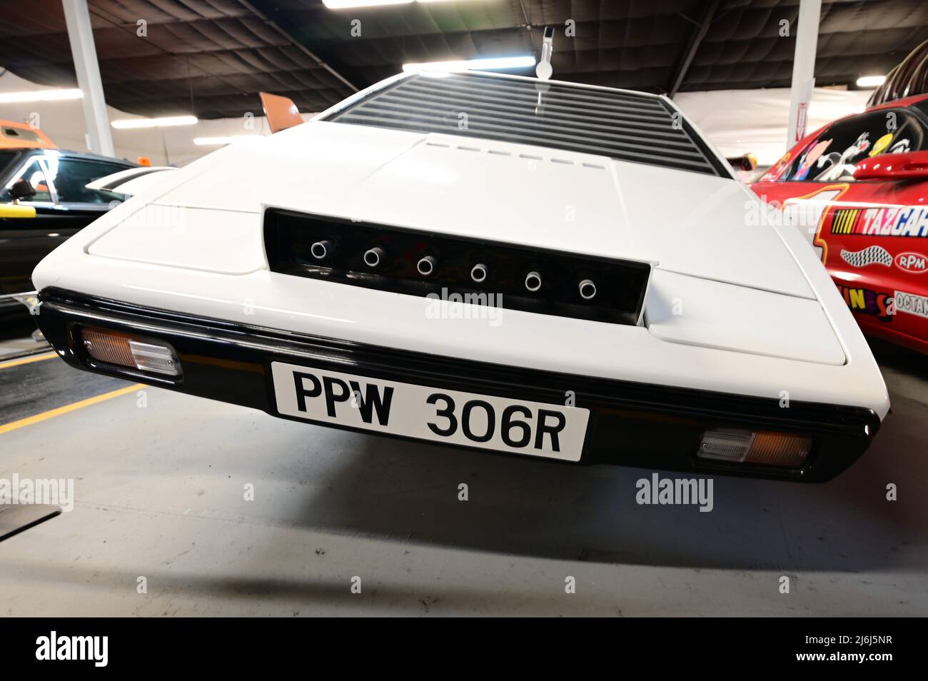 James Bond film cars. Stock Photo