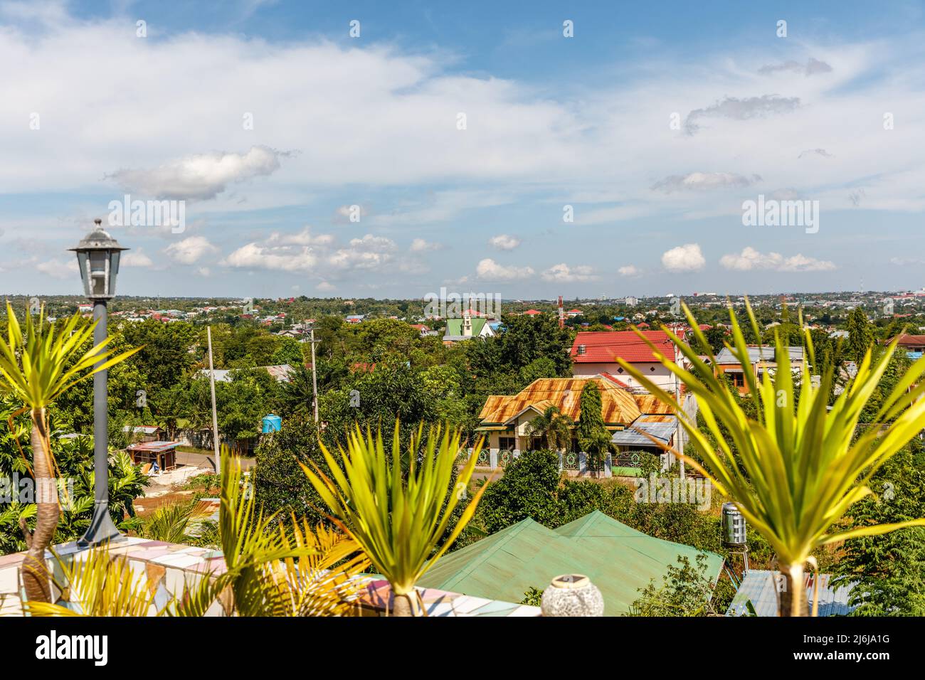 View of Kupang is the provincial capital of East Nusa Tenggara province in southeast Indonesia. Stock Photo