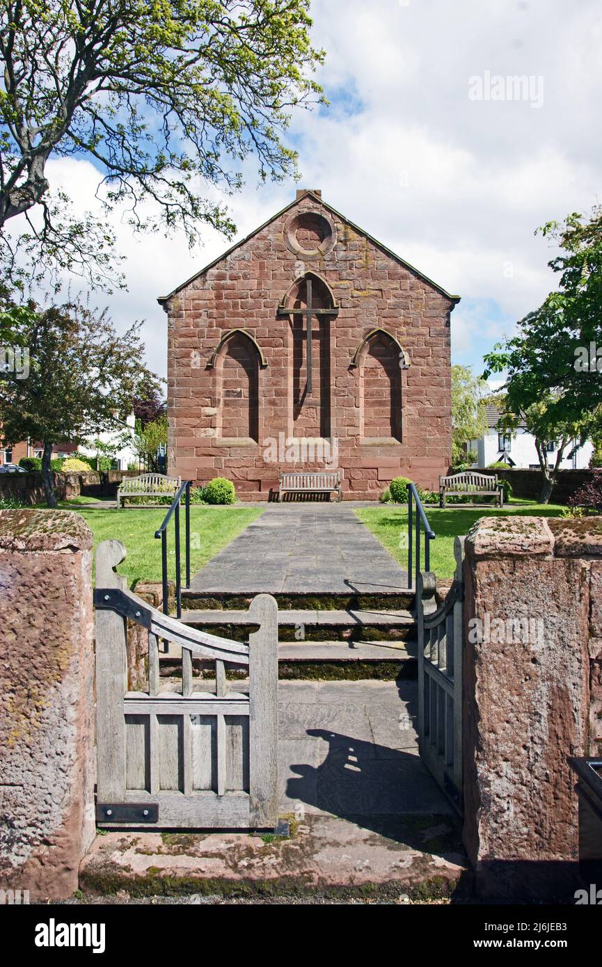 PARKGATE. WIRRAL. ENGLAND. 04-05-19. The Church of St. Thomas the