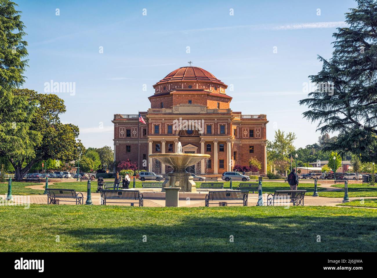 Atascadero Administration Building. Atascadero, California. View is