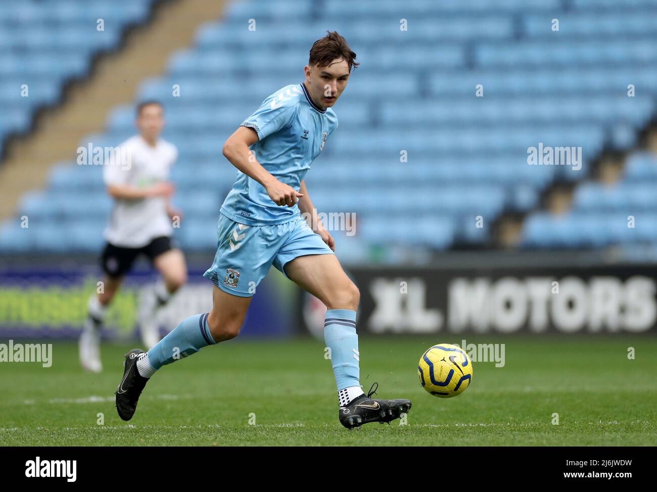 Coventry’s Aidan Dausch in action during the Premier League Development