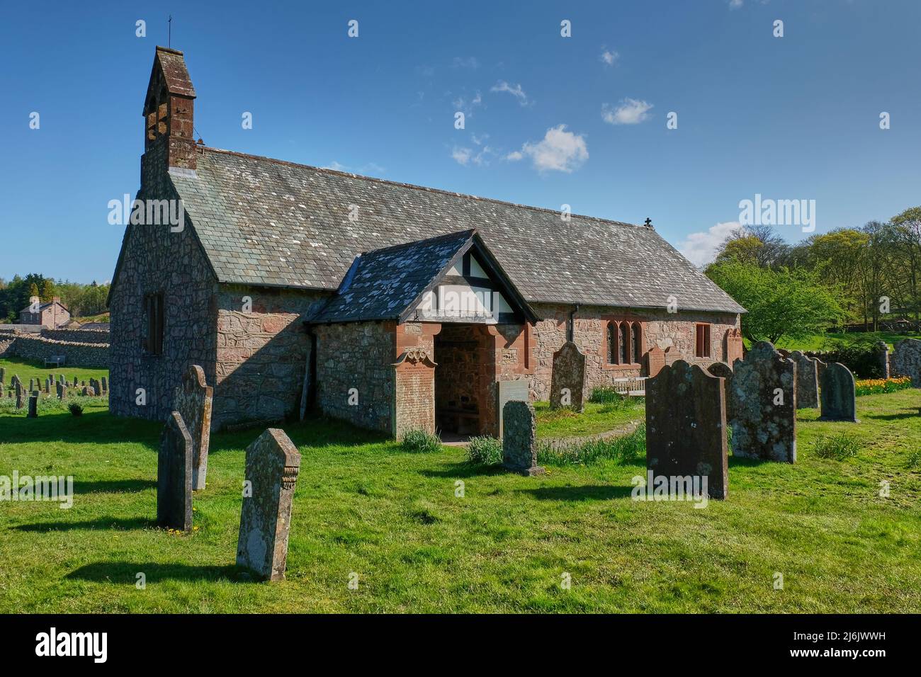 St Catherine's Church, Boot village, Eskdale, Lake District, Cumbria Stock Photo