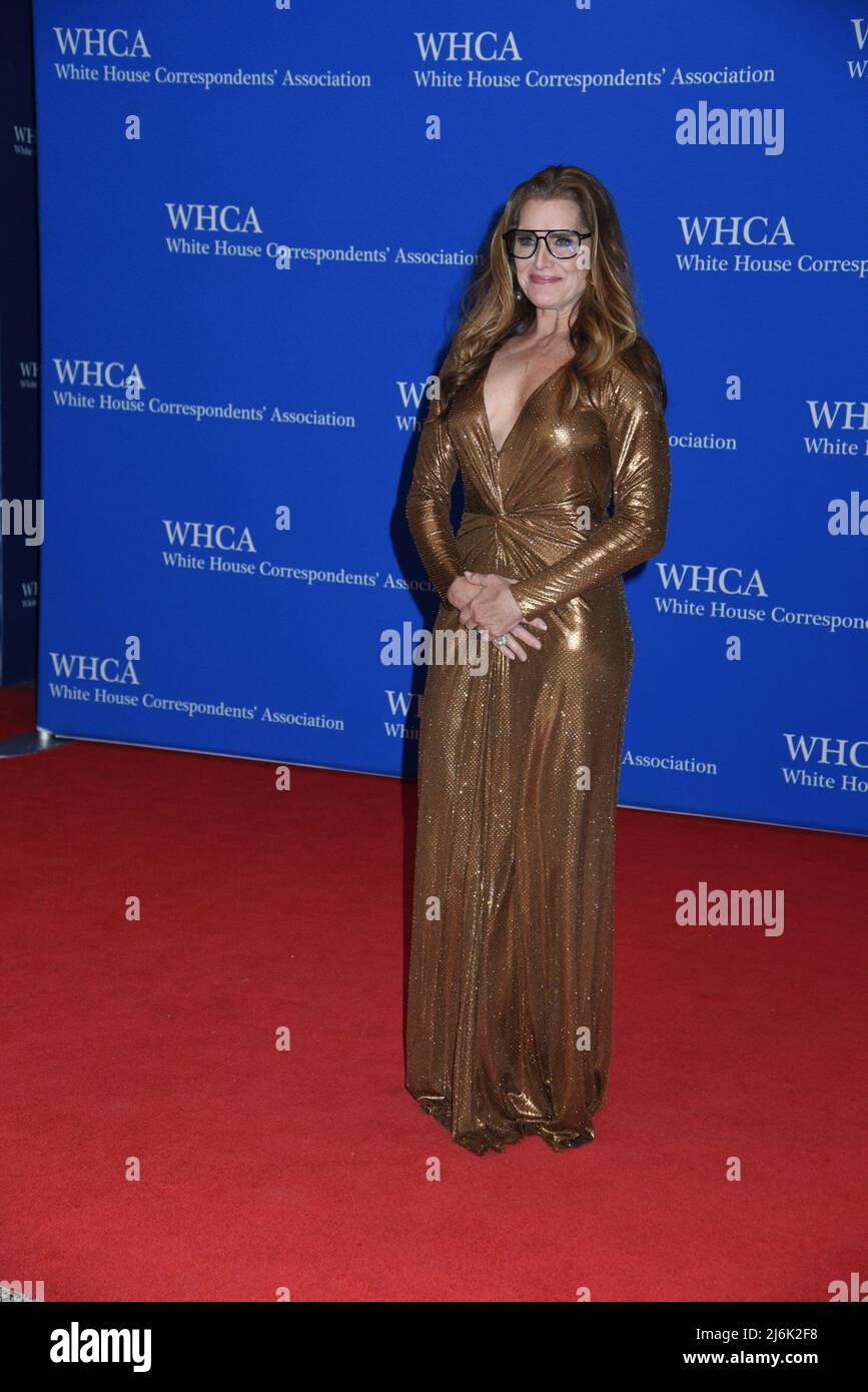Brooke Shields at arrivals for White House Correspondents Dinner 2022