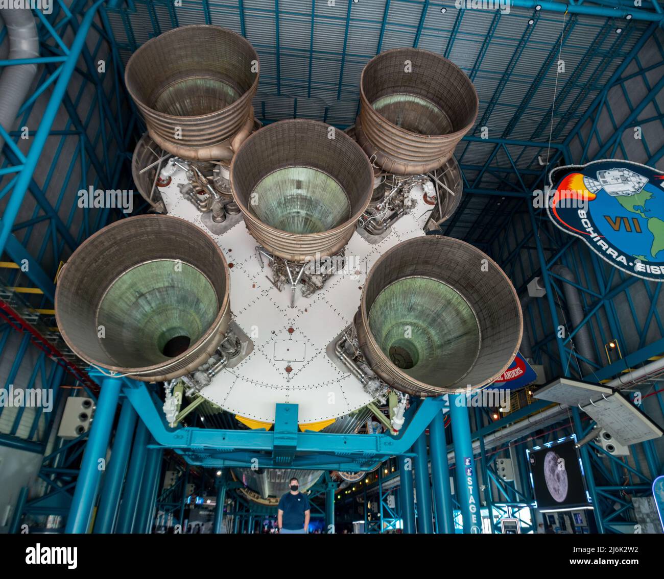 Cape Canaveral, FL Sep 10 2021 The rocket boosters from the massive