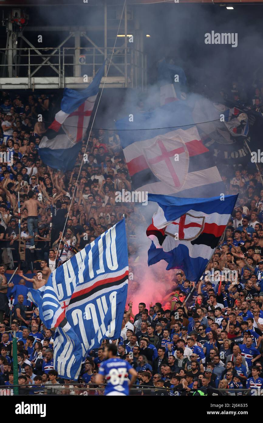 Uc Sampdoria Supporters Hi res Stock Photography And Images Alamy