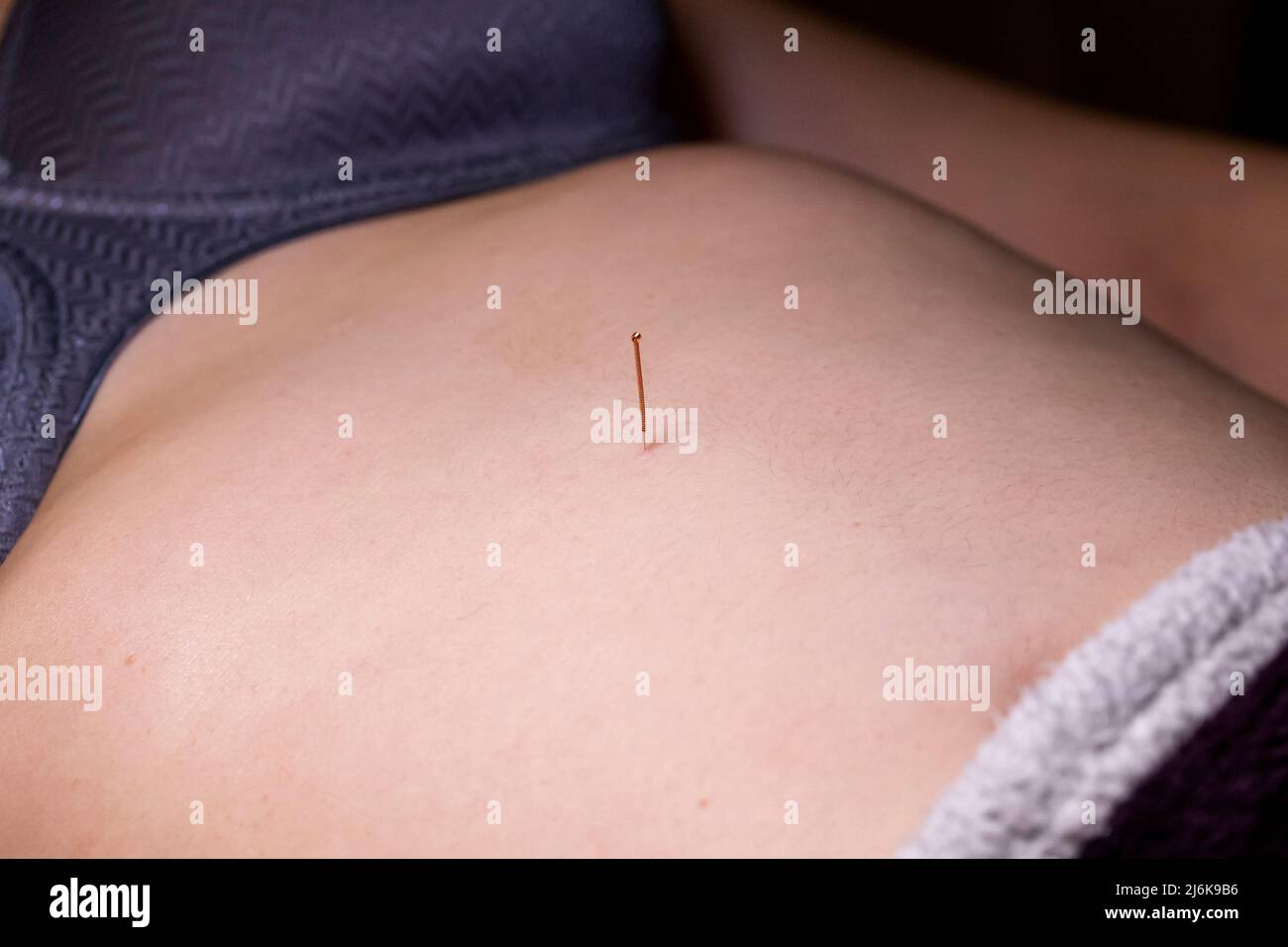 Needle belly button best sale
