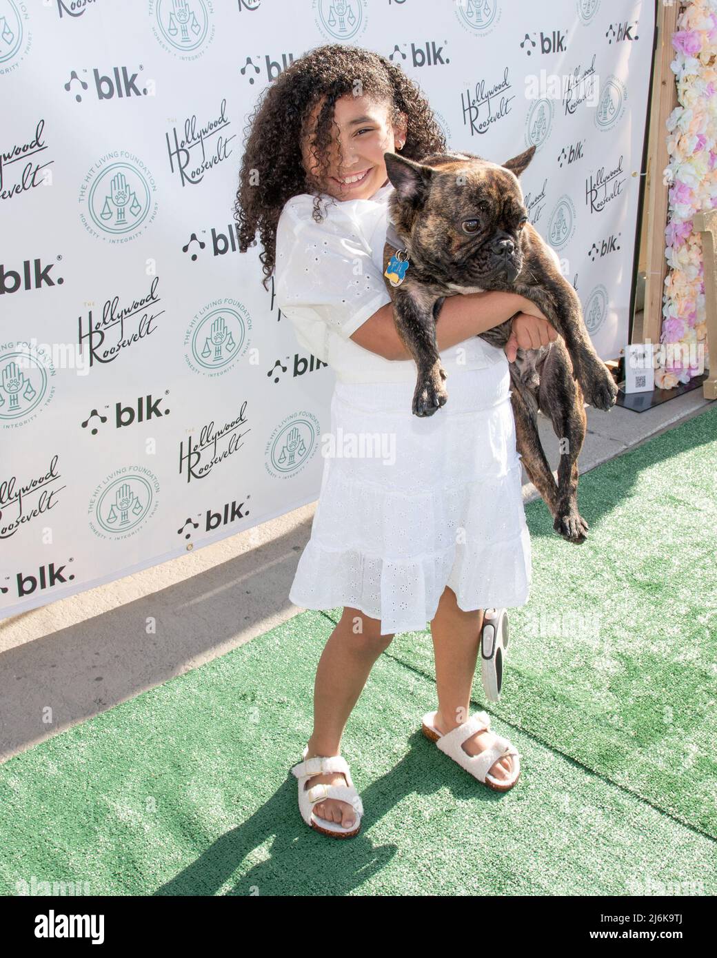May 1, 2022, Hollywood, California, USA: Ayla Rae Neal attends HIT