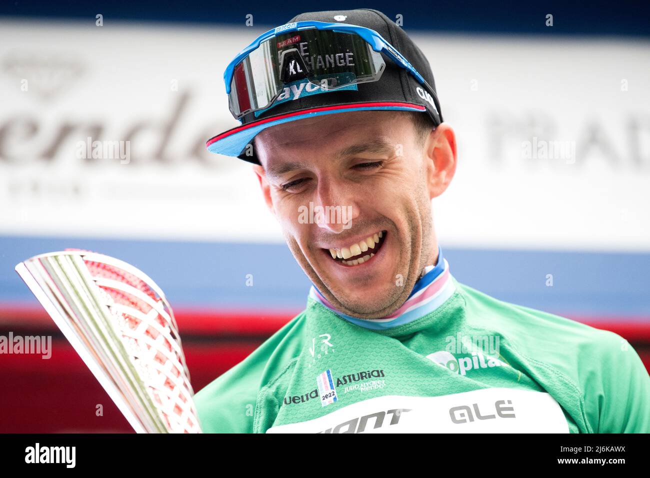 Oviedo, Spain. 1st May, 2022. Simon Yates (Team BikeExchange Jayco