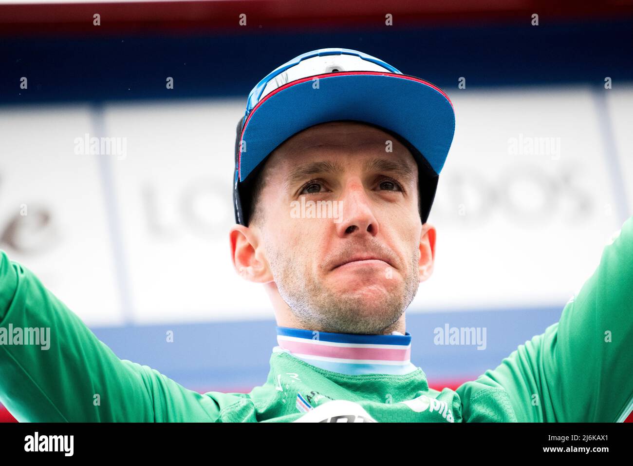 Oviedo, Spain. 1st May, 2022. Simon Yates (Team BikeExchange Jayco