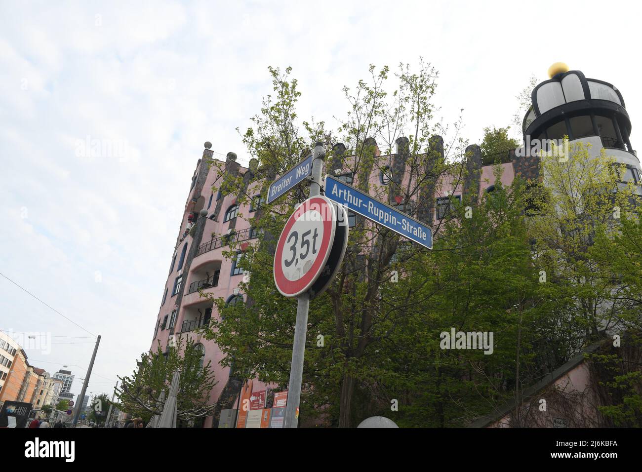 Magdeburg /Germany /30 April 022/Mgdeburg attraicteaural building