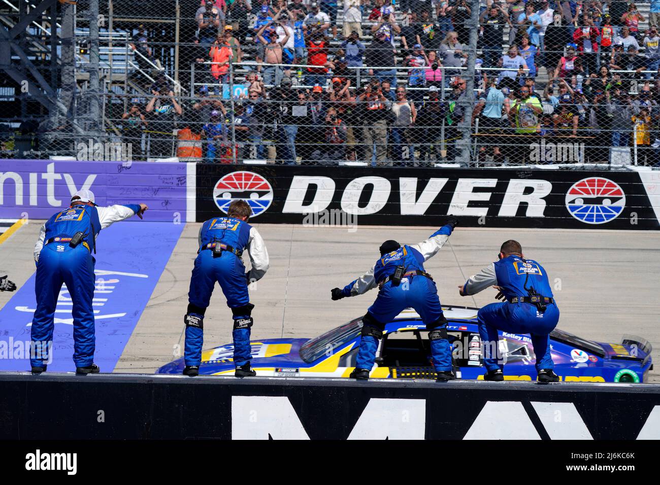 May 2, 2022, Dover, DE, United States of America: Chase Elliott wins ...