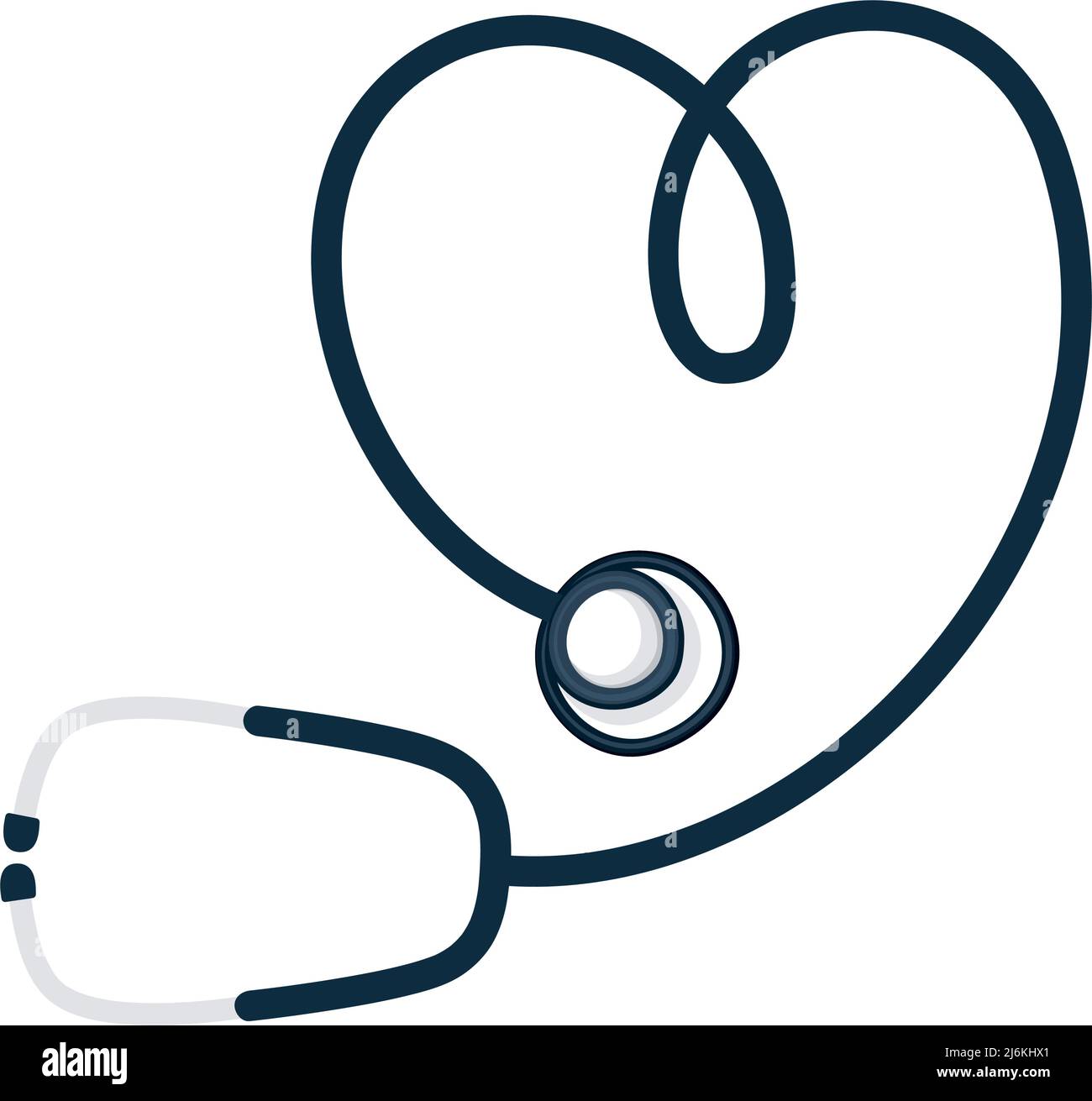 black stethoscope icon Stock Vector Image & Art - Alamy