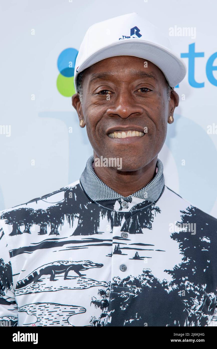 oluca Lake, California, USA, 02/05/2022, Toluca Lake, USA. 02nd May, 2022.  Don Cheadle attends George Lopez Foundation 15th Annual Celebrity Golf  Tournament at Lakeside Country Club, Toluca Lake, CA on May 2,