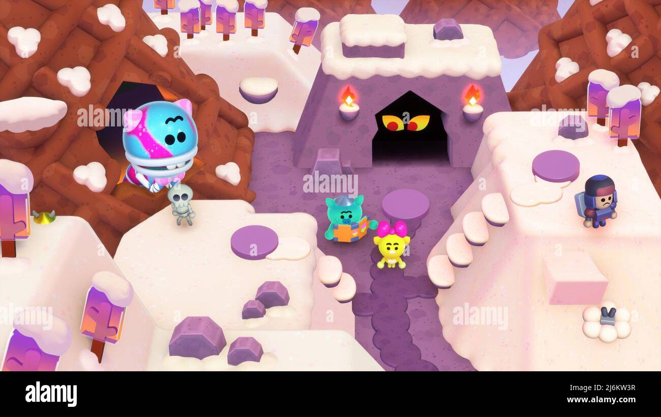 BATTLE KITTY, center-left: Orc (voice: Matt Layzell); center-right ...