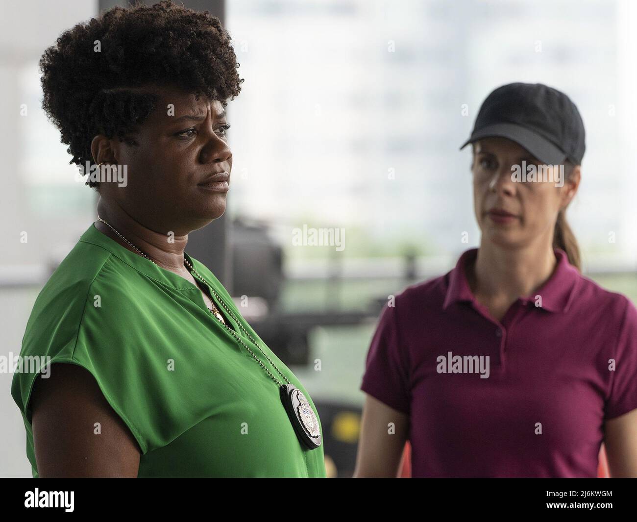 PRETTY HARD CASES, from left Adrienne C. Moore, Meredith MacNeill, 'Pigeon Party', (Season 2