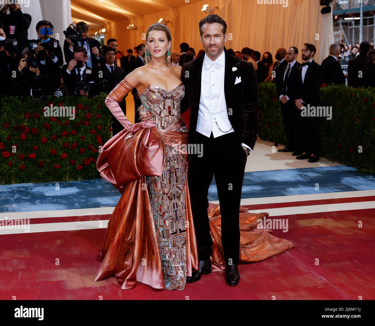 New York United States 02nd May 2022 Blake Lively And Ryan Reynolds new-york-united-states-02nd-may-2022-blake-lively-and-ryan-reynolds