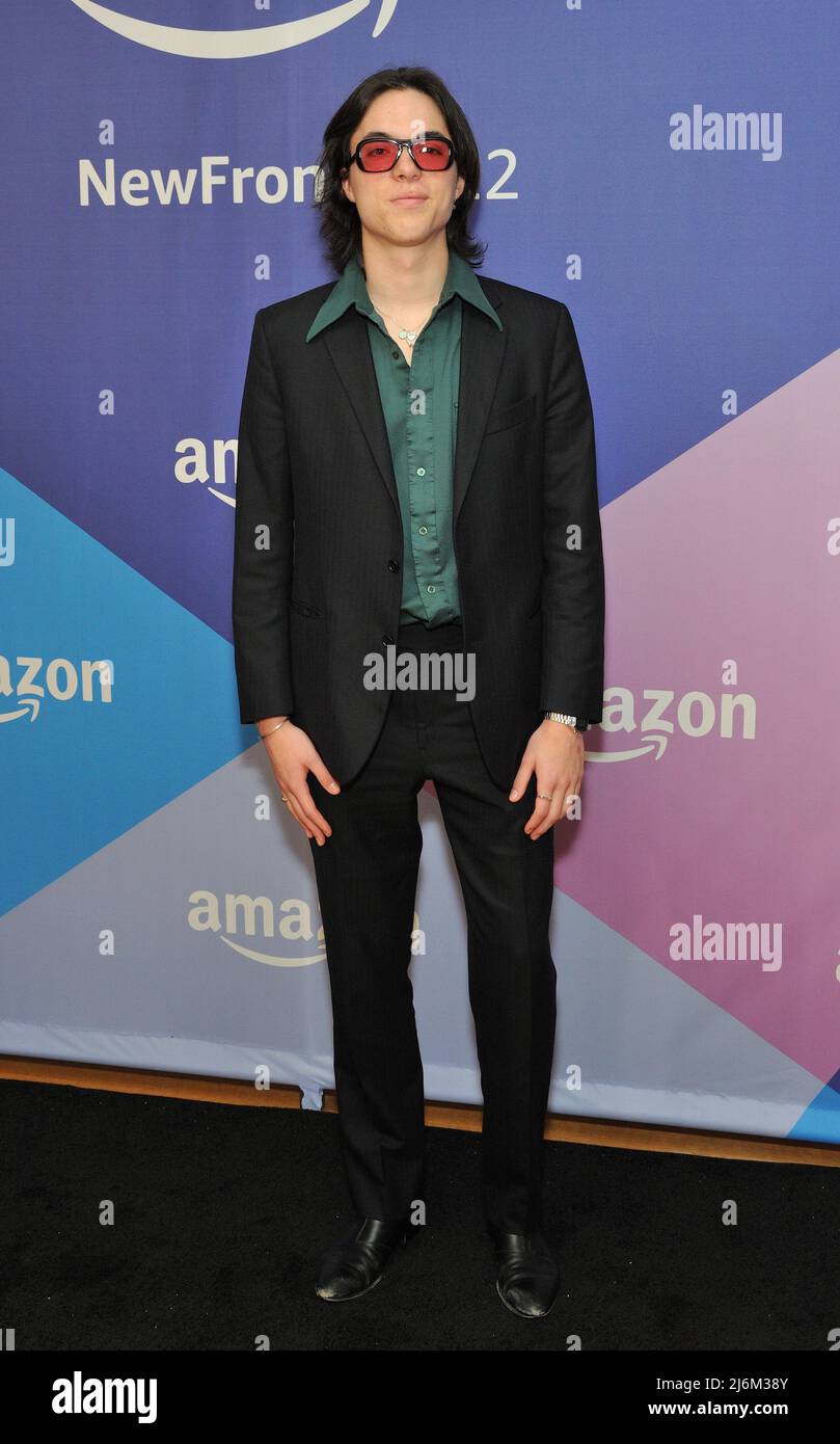 New York, USA. 02nd May, 2022. Quinn Welliver attends the Amazon