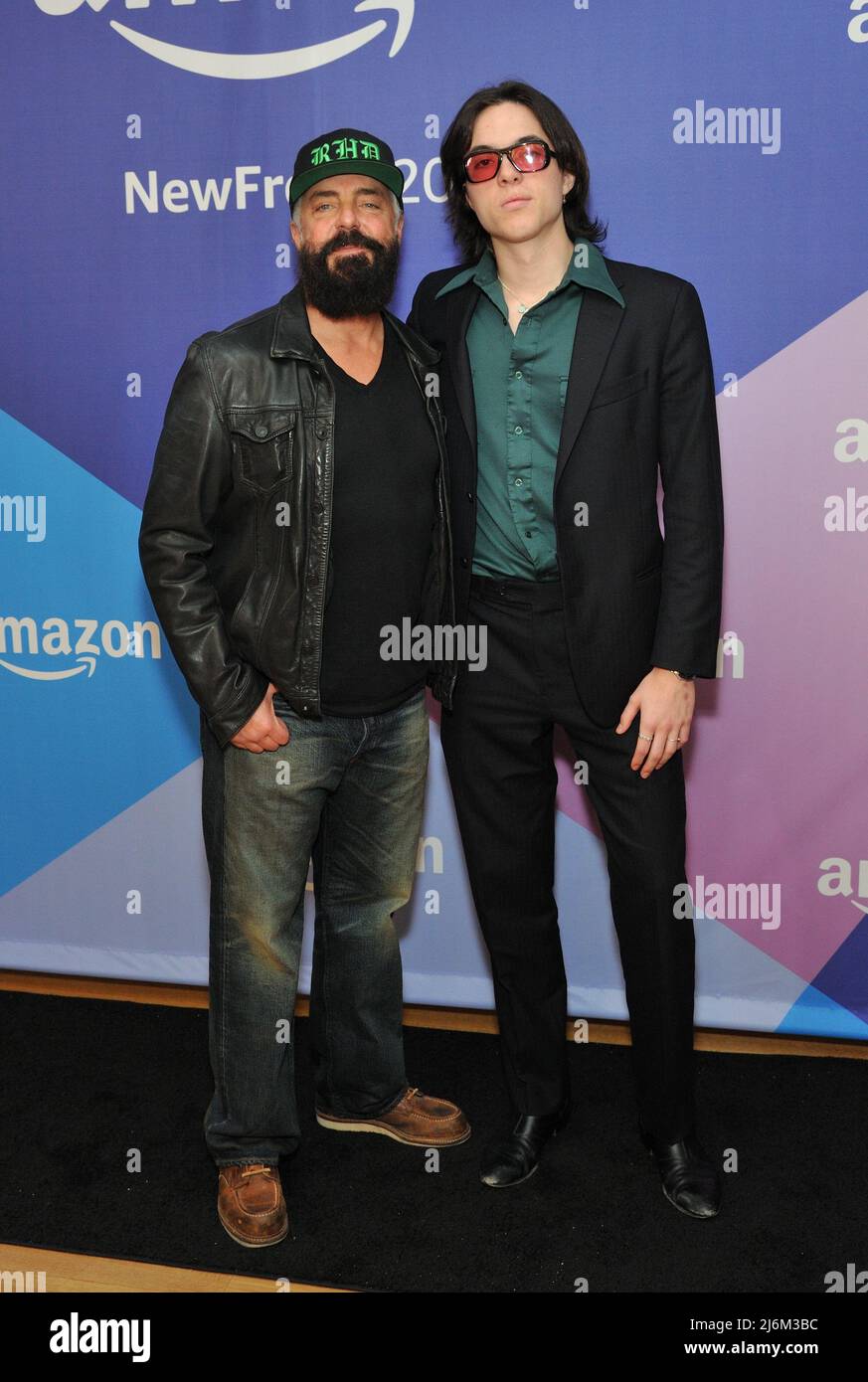 New York, USA. 02nd May, 2022. L-R: Titus Welliver and Quinn Welliver