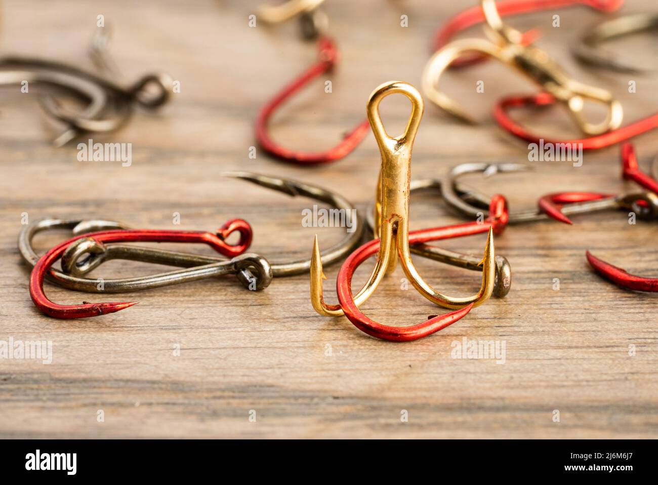 Barbless hooks hi-res stock photography and images - Alamy