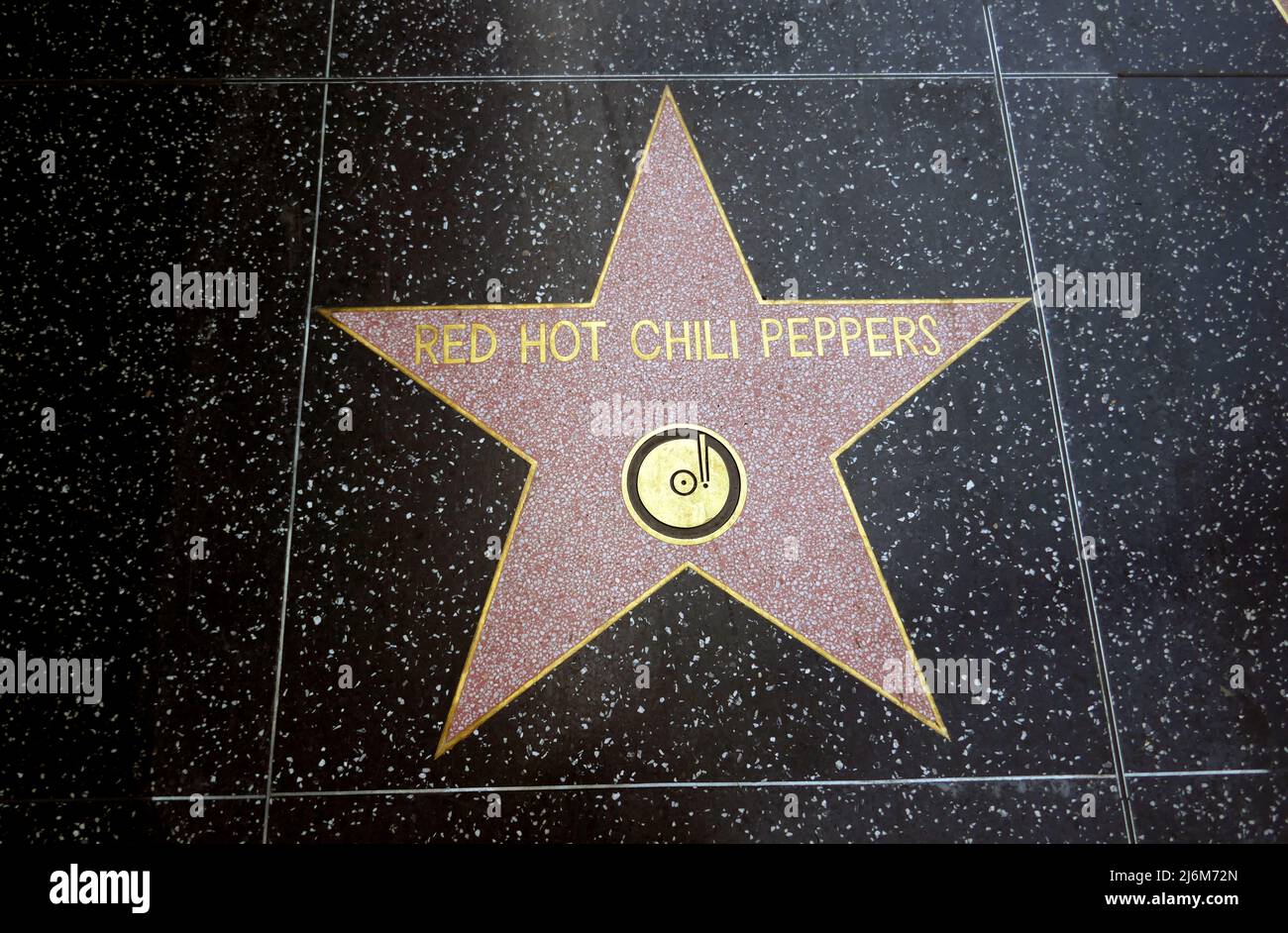 Red Hot Chili Peppers - Hollywood Walk of Fame