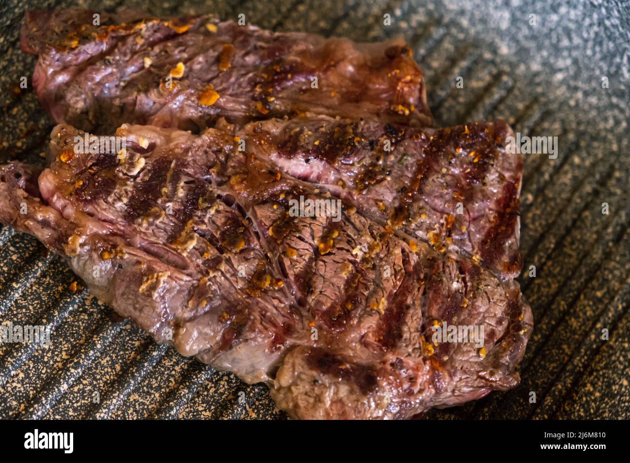 Grill Mat Steak Cooking