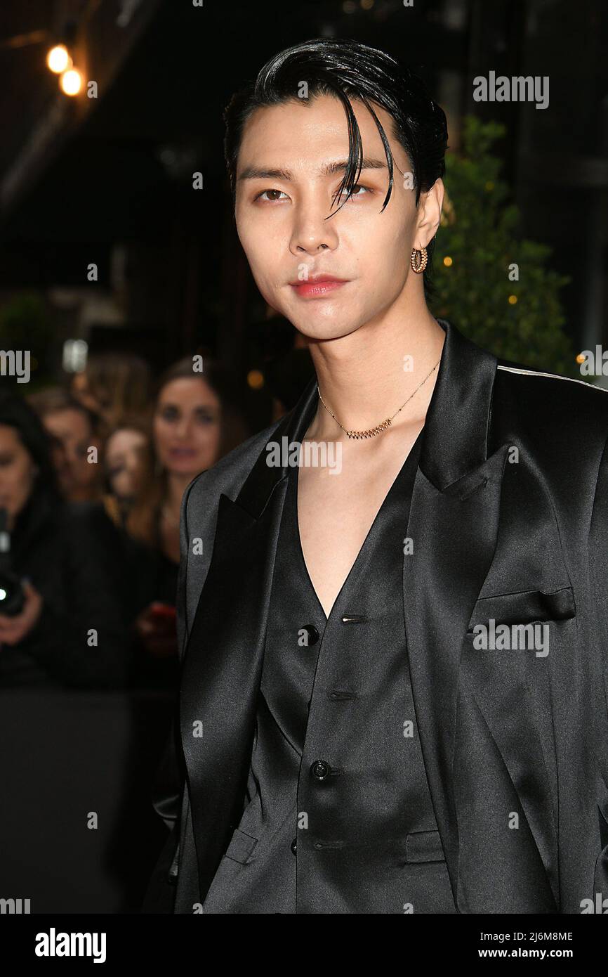 New York, USA. 2nd May, 2022. KPOP member Johnny Suh of NCT poses for ...