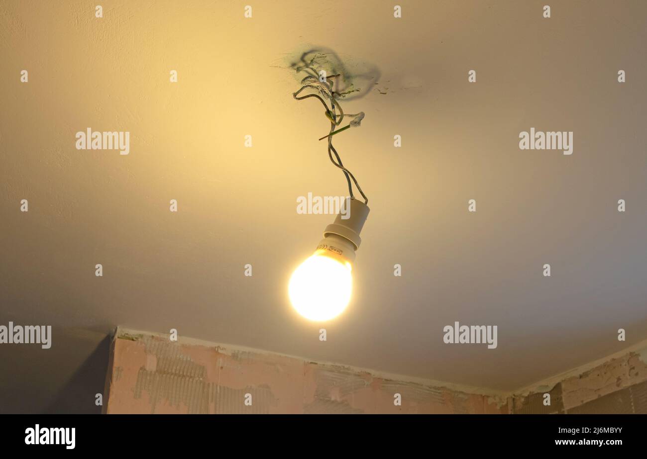Interior design bathroom lightbulb hires stock photography and images