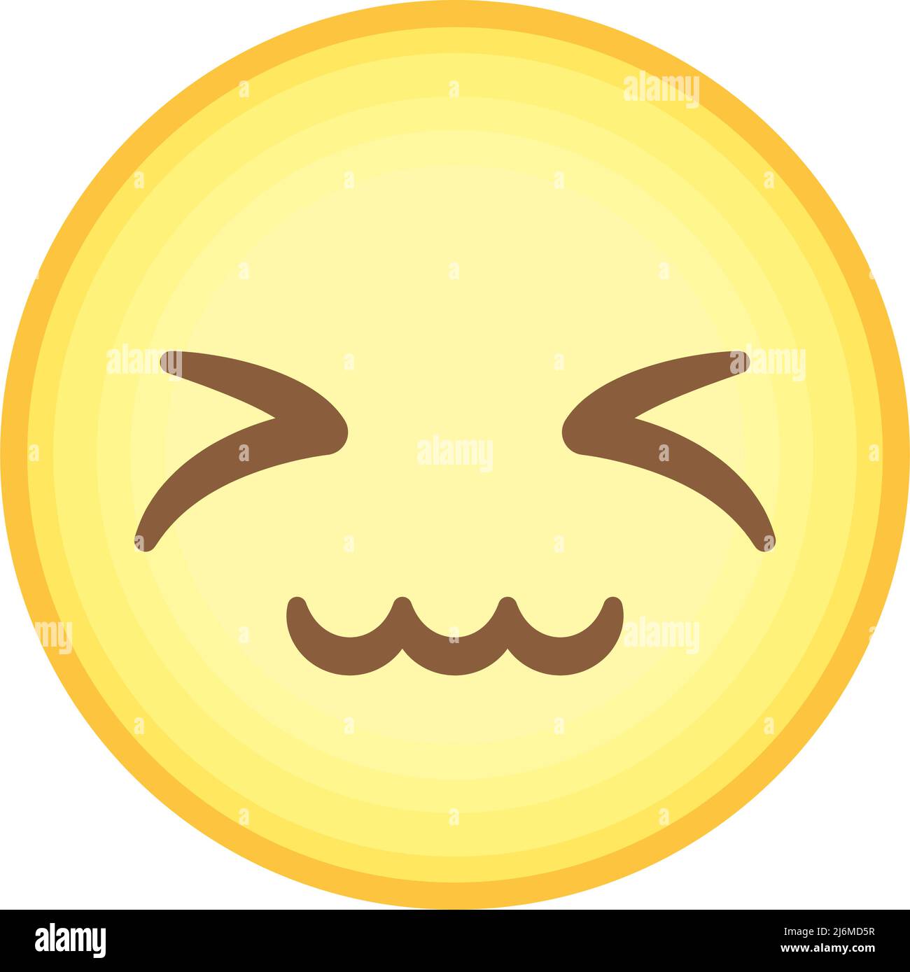 Contented Face Stock Vector Images - Alamy
