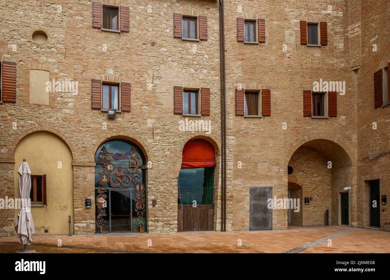 Italy Emilia Romagna Bertinoro: Interfaith Museum: Stock Photo