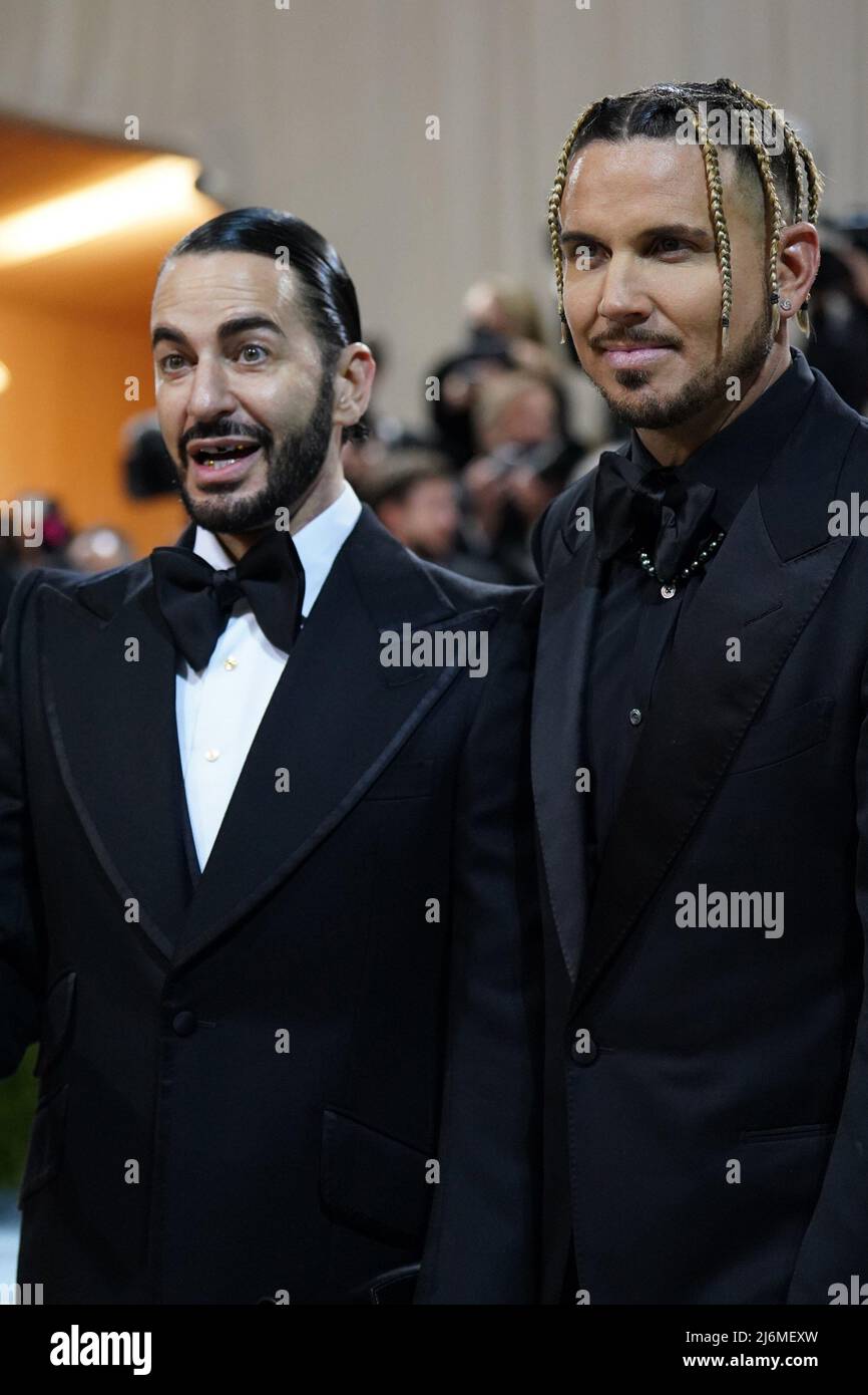 New York, NY, USA. 2nd May, 2022. Marc Jacobs, Charly Defrancesco at  arrivals for Met Gala Costume Institute Benefit and Opening of In America:  An Anthology of Fashion - Part 2, The