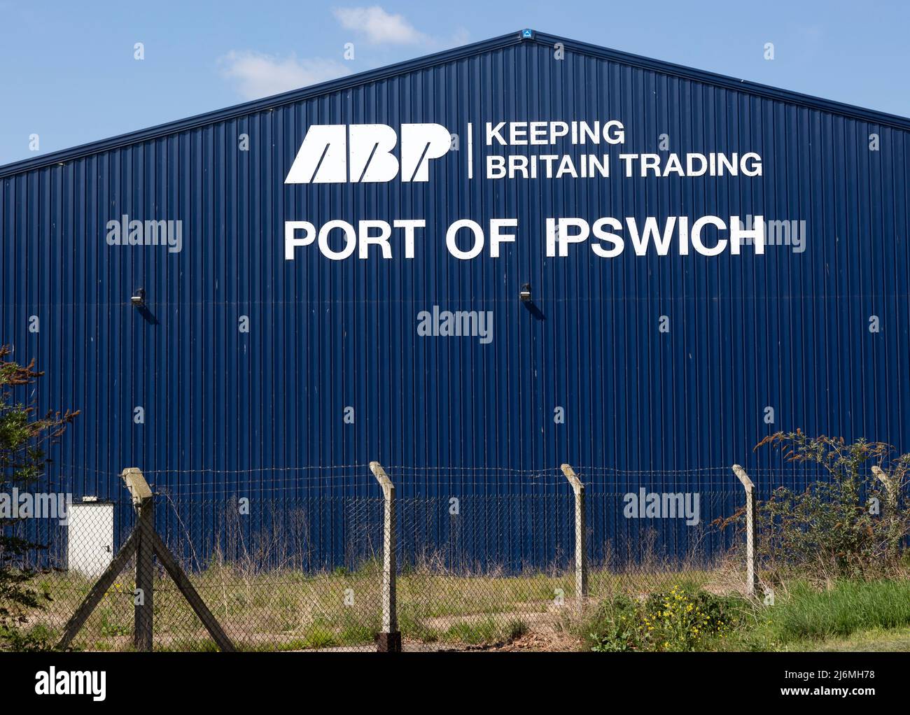 Associated British Ports ABP sign Keeping Britian Trading, Port of
