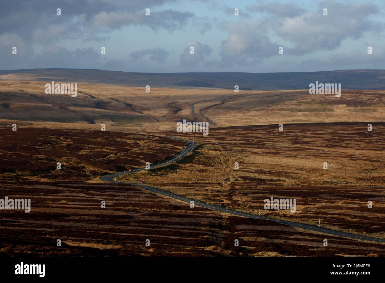 Bollihope Common in the Durham Dales, County Durham, England, UK Stock Photo