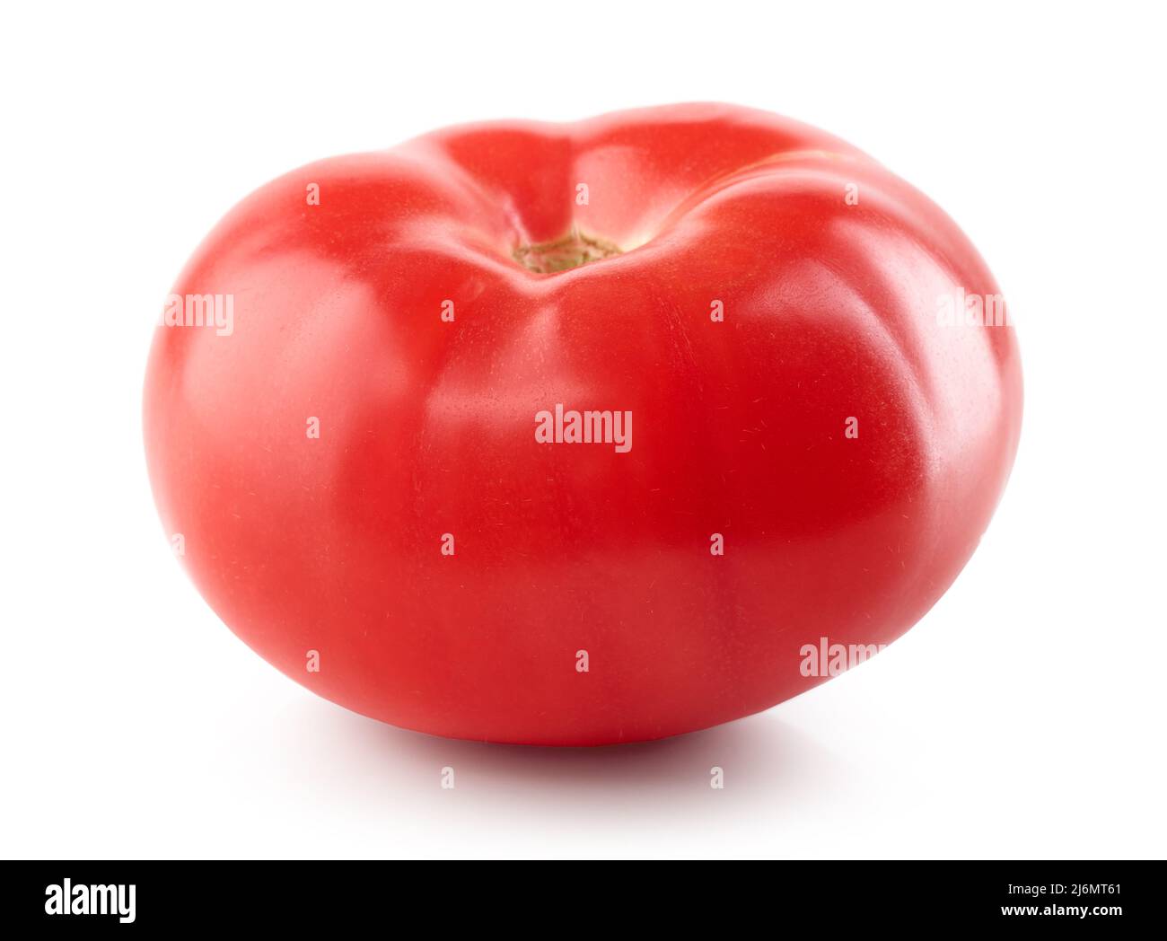 fresh red tomato isolated on white background Stock Photo