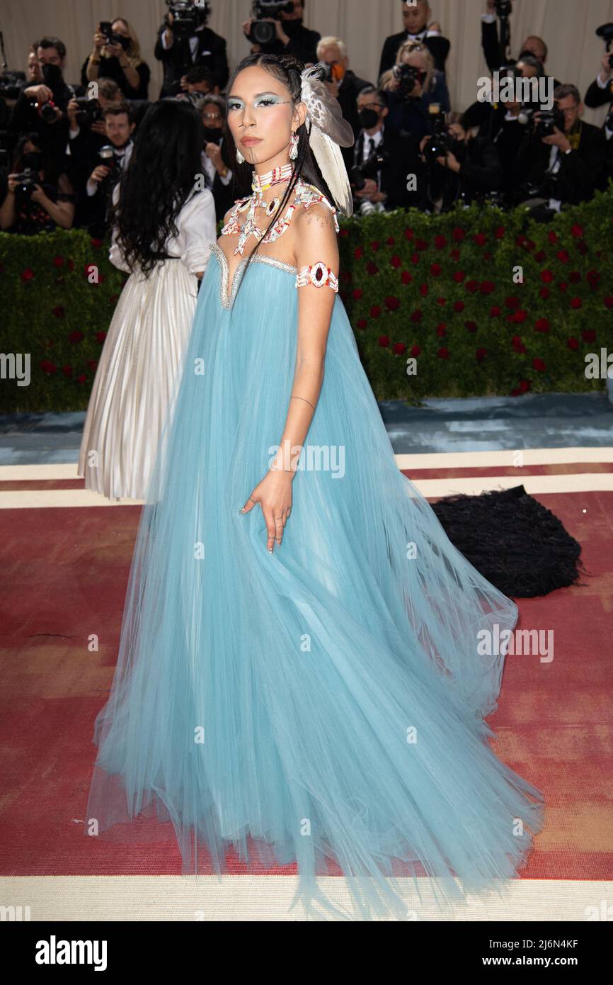 Quannah chasinghorse met gala hires stock photography and images Alamy