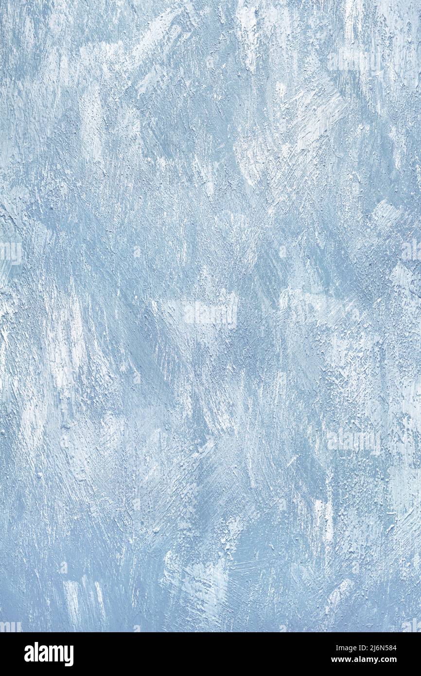 Gray blue textured background, abstraction, top view, vertical Stock Photo