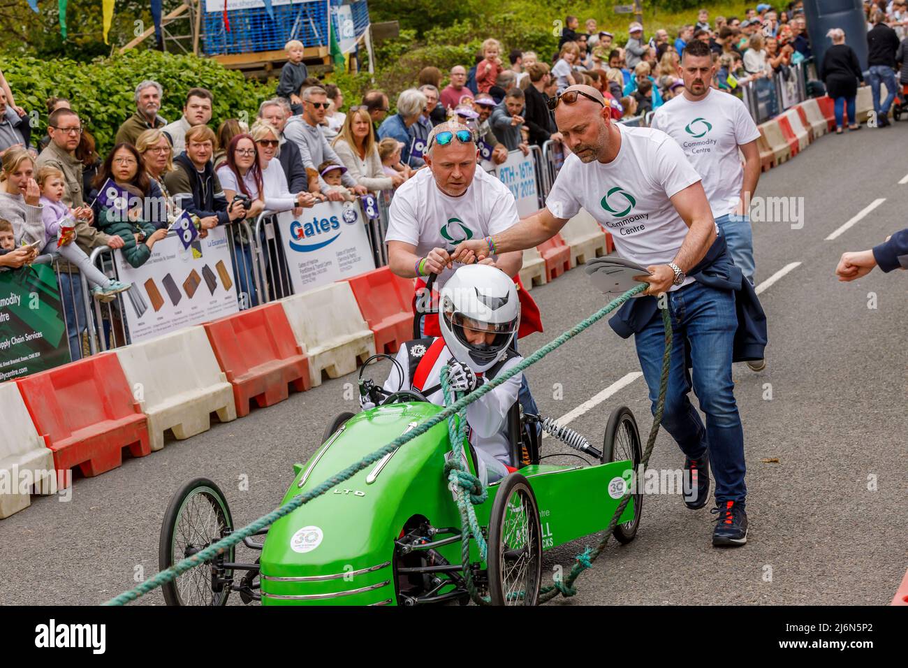 Great Dunmow Soap Box Race 2022 Stock Photo Alamy