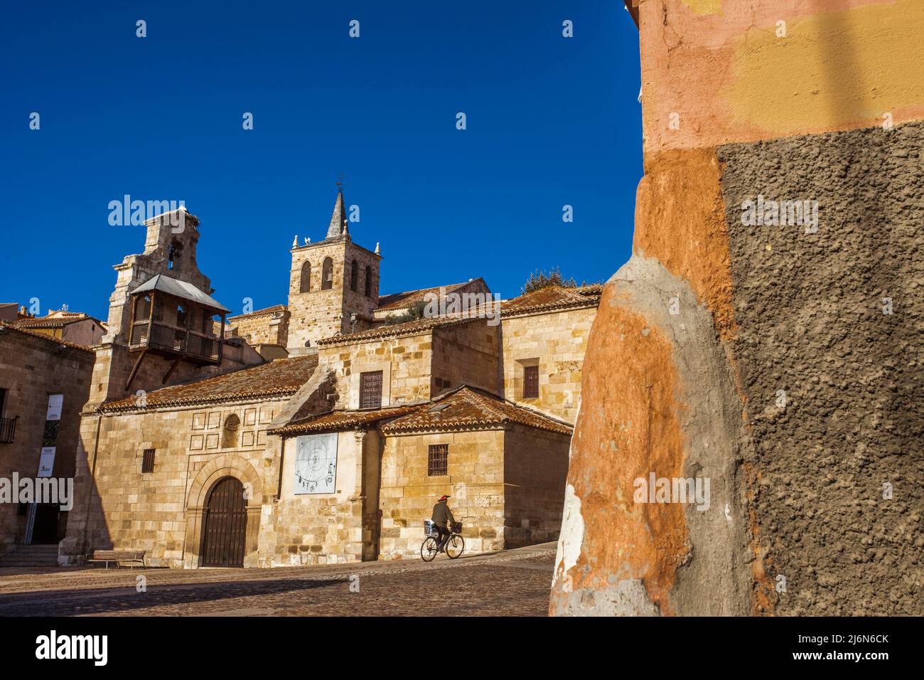 Santa Lucia Church, square Santa Lucia, Zamora city, Zamora Provience, Castile and Leon, Spain, Europe. Stock Photo