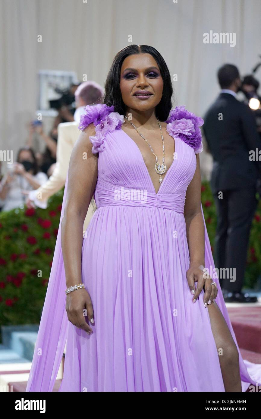 Mindy Kaling at arrivals for Met Gala Costume Institute Benefit and
