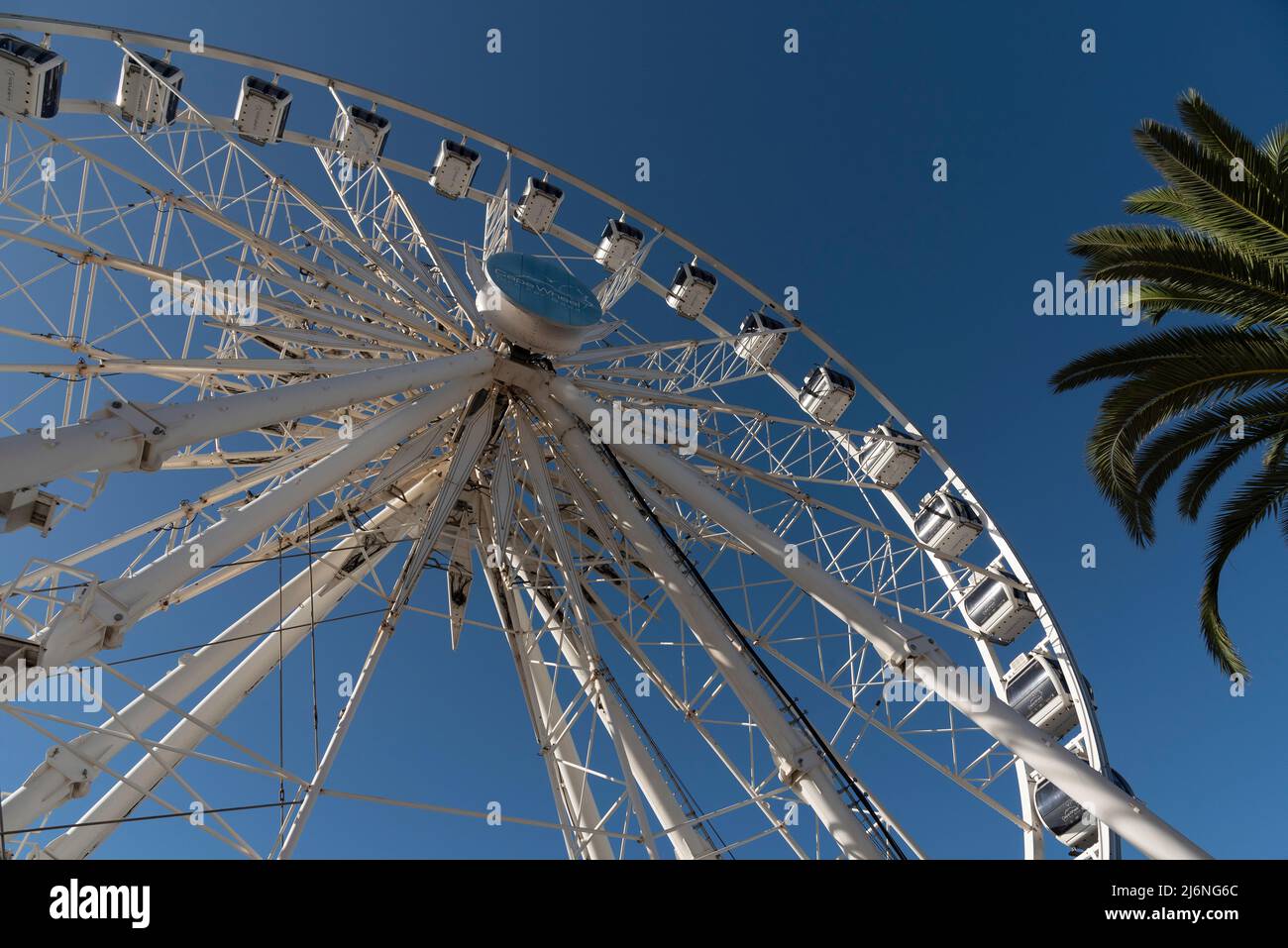 Cape Town, South Africa. 2022. The Big Wheel on the waterfront in Cape