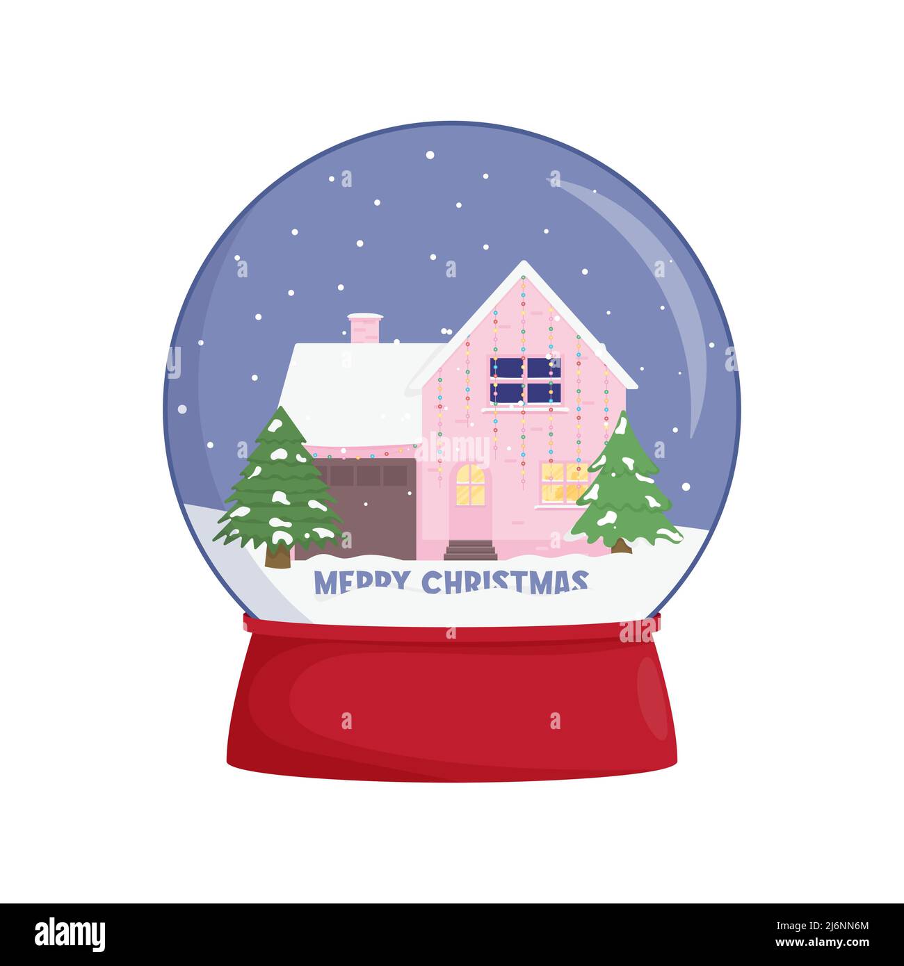 Snowy Town Waterglobe main image 1