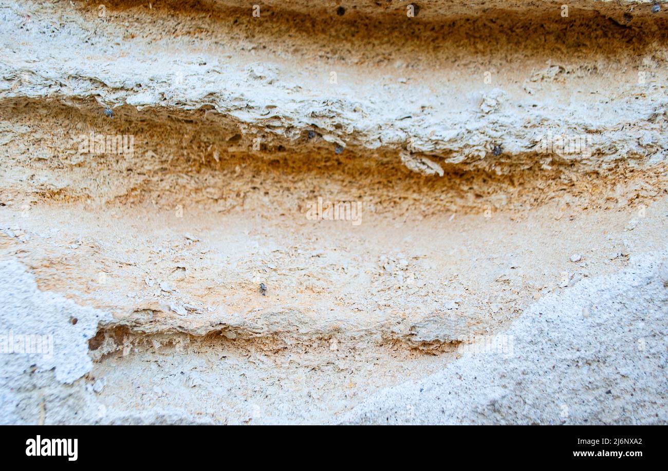 Beige brown natural stone texture background. Stone texture. Stock Photo
