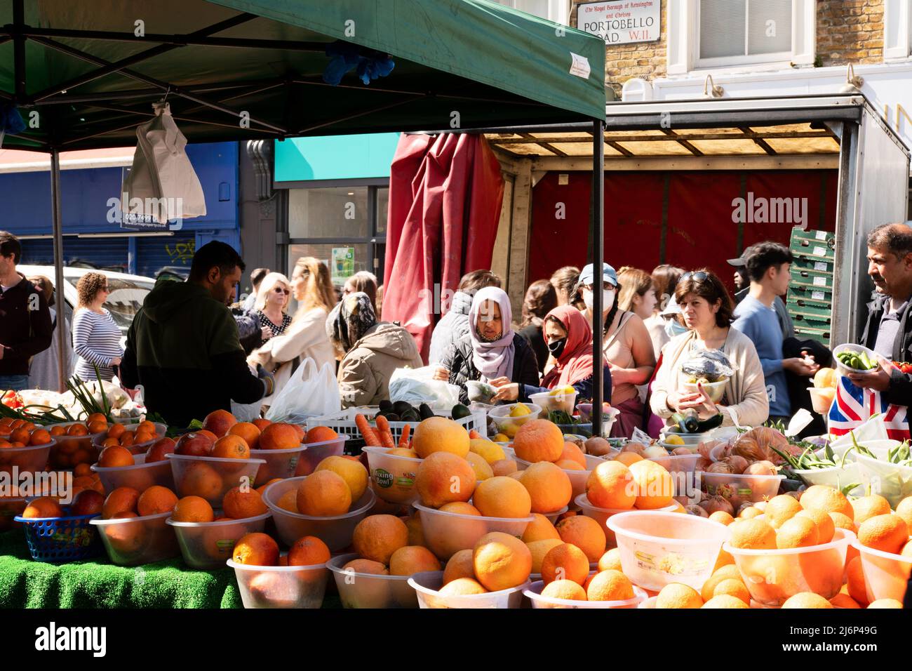 Portobello Organic Food Market Hi res Stock Photography And Images Alamy