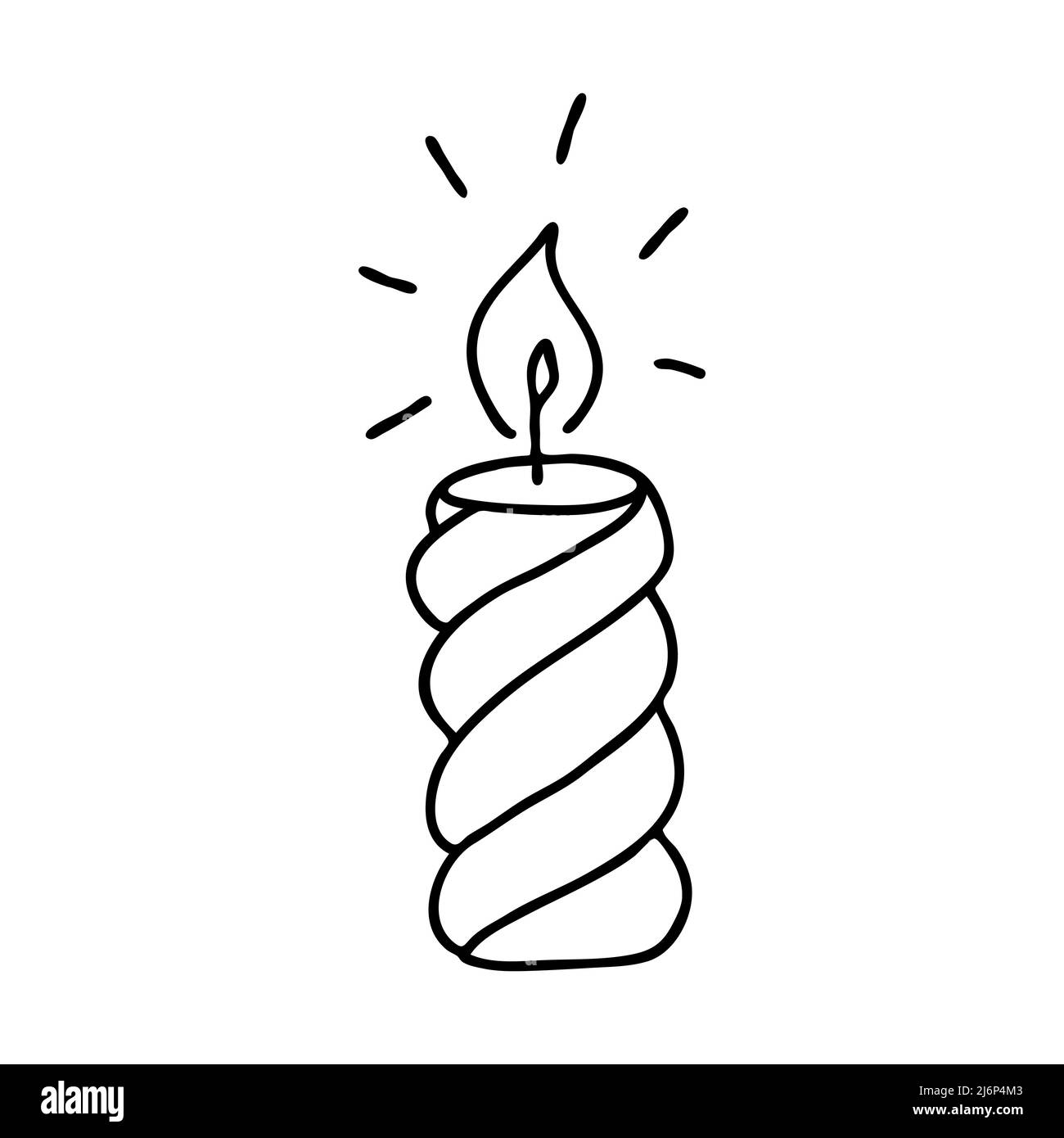 44391 Candle Sketch Images Stock Photos  Vectors  Shutterstock